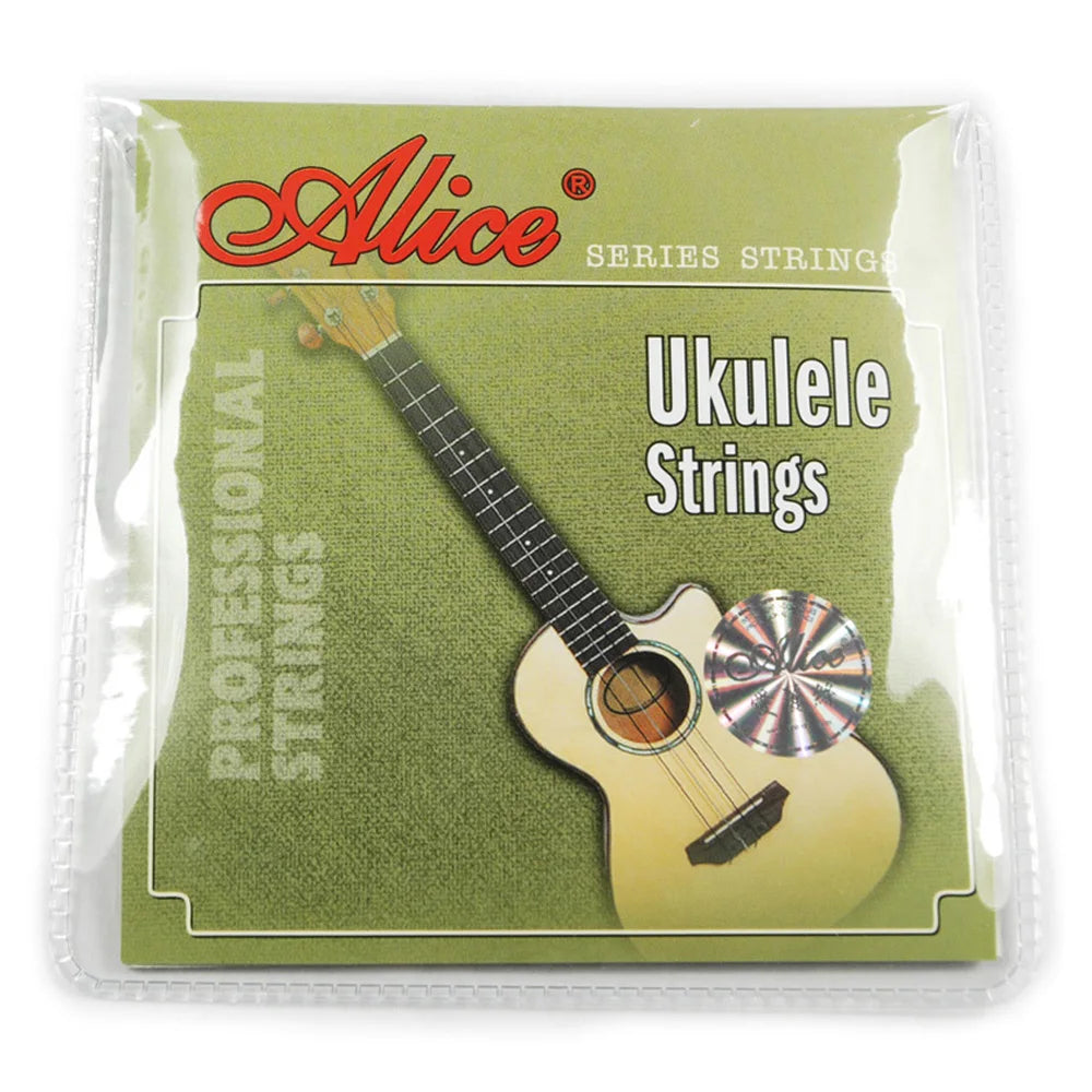 Ukulele Strings Black Nylon Or Clear Nylon ALICE Professional Uku 4 Strings Uke Light String