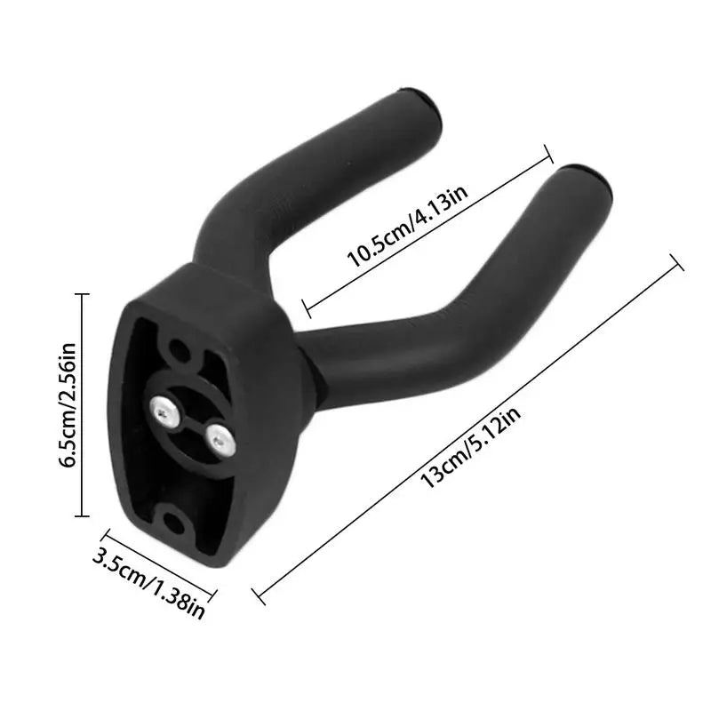 Metal Sponge Guitar Holder Wall Mount Stand Bracket Rack Guitar Hanger Hook For Electric Acoustic Guitar Strap Bass Ukulele