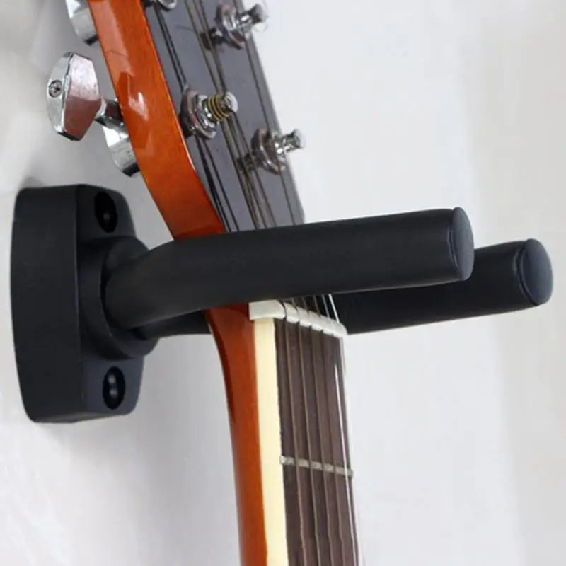 Metal Sponge Guitar Holder Wall Mount Stand Bracket Rack Guitar Hanger Hook For Electric Acoustic Guitar Strap Bass Ukulele